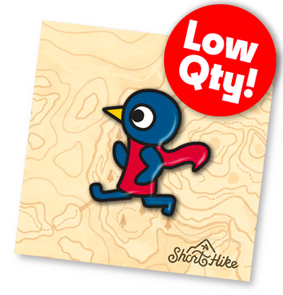 A Short Hike Claire Pin Badge