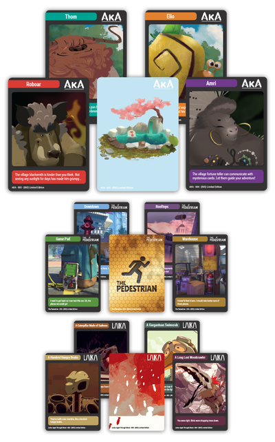 MTC#41: Laika: Aged Through Blood, The Pedestrian, Aka - Trading Card Bundle
