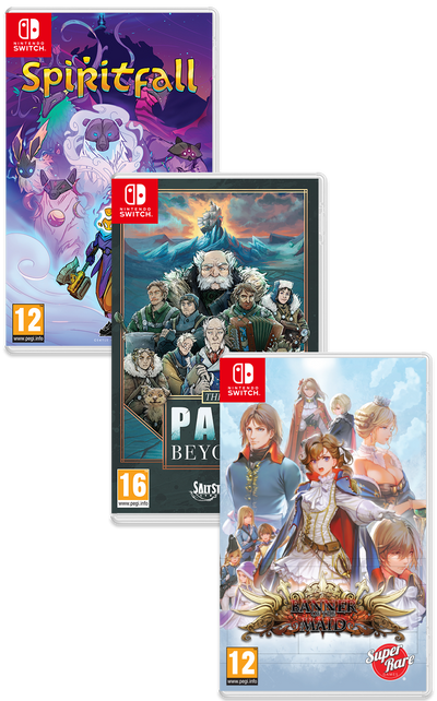 PB#43: Spiritfall, The Pale Beyond, Banner of the Maid (Switch)