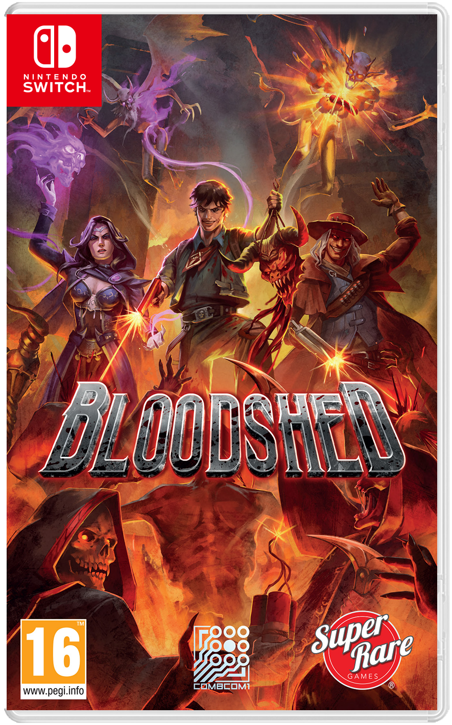 #BLUD switch ニンテンドースイッチ Super Rare Games SRG#156: Bloodshed (Switch) – Super Rare Games