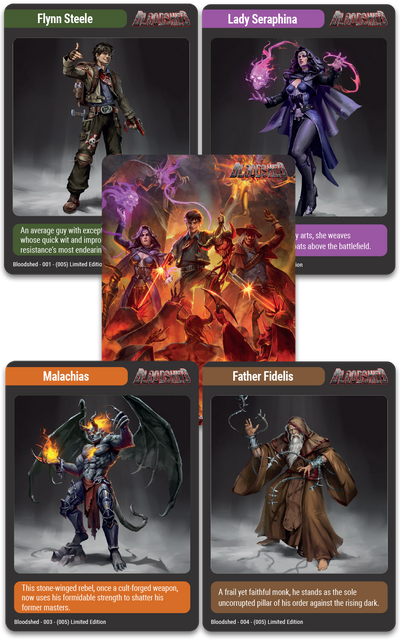 TC#156: Bloodshed - Trading Card Booster Pack