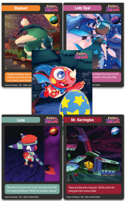 TC#114: Cavern of Dreams - Trading Card Booster Pack