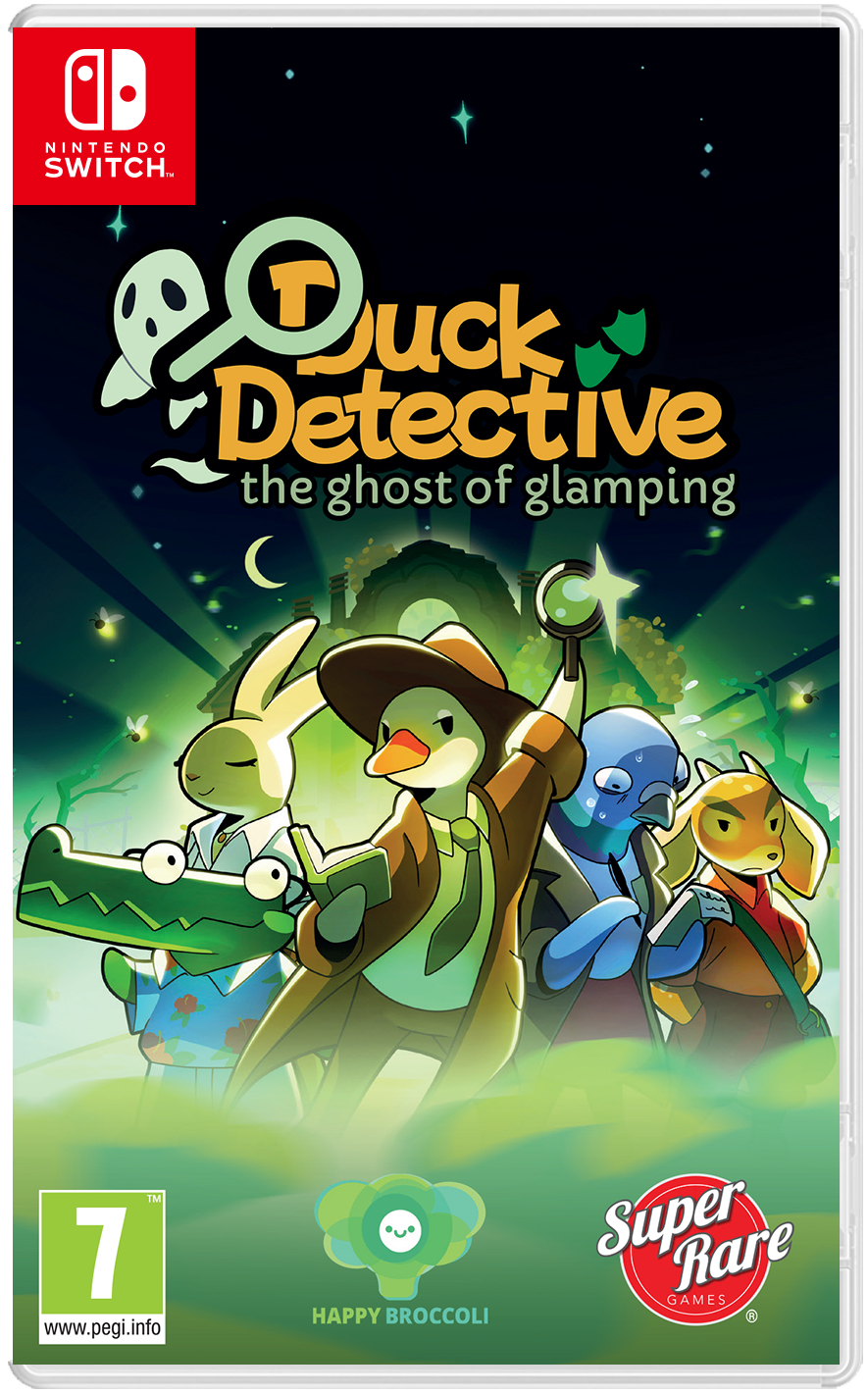 【新品・未開封】Duck Detective　欧州版【Switch】 SRG#151: Duck Detective: The Ghost of Glamping (Switch)