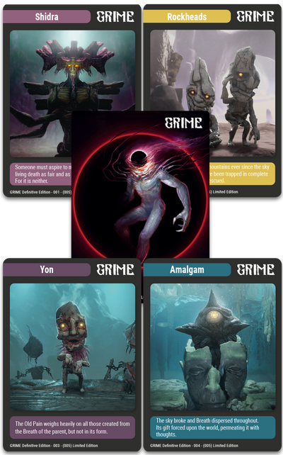 TC#116: GRIME Definitive Edition - Trading Card Booster Pack
