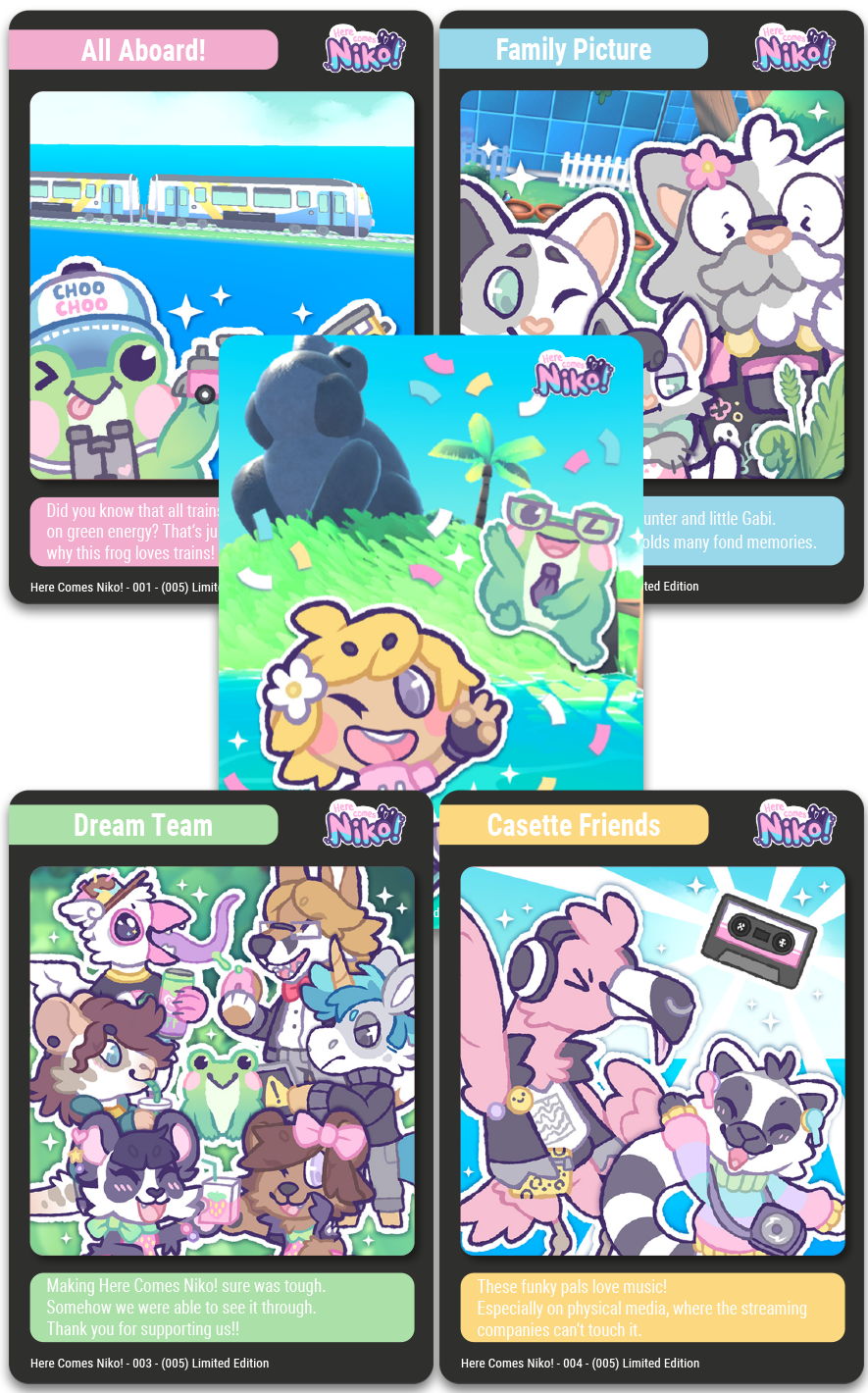 TC#97: Here Comes Niko - Trading Card Booster Pack