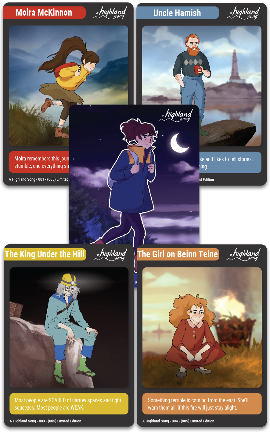 TC#130: A Highland Song - Trading Card Booster Pack