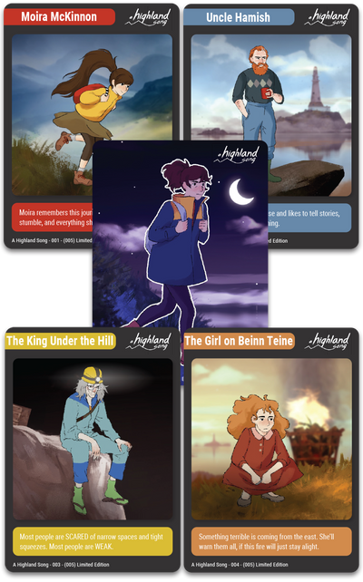 TC#130: A Highland Song - Trading Card Booster Pack