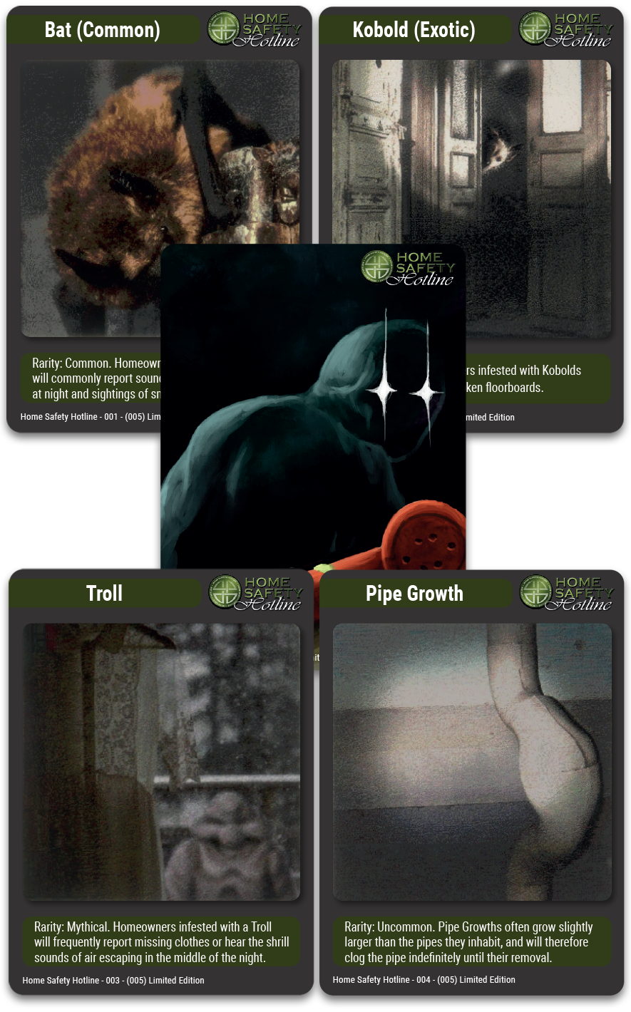 TC#155: Home Safety Hotline - Trading Card Booster Pack