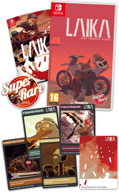 PB#41: Laika: Aged Through Blood, The Pedestrian, Aka (Switch)