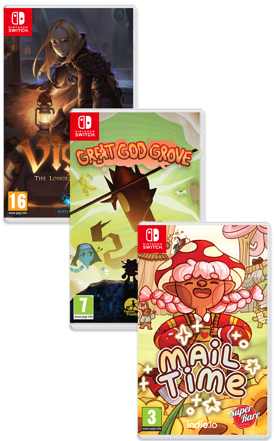 PB#42: Vigil: The Longest Night, Great God Grove, Mail Time (Switch)