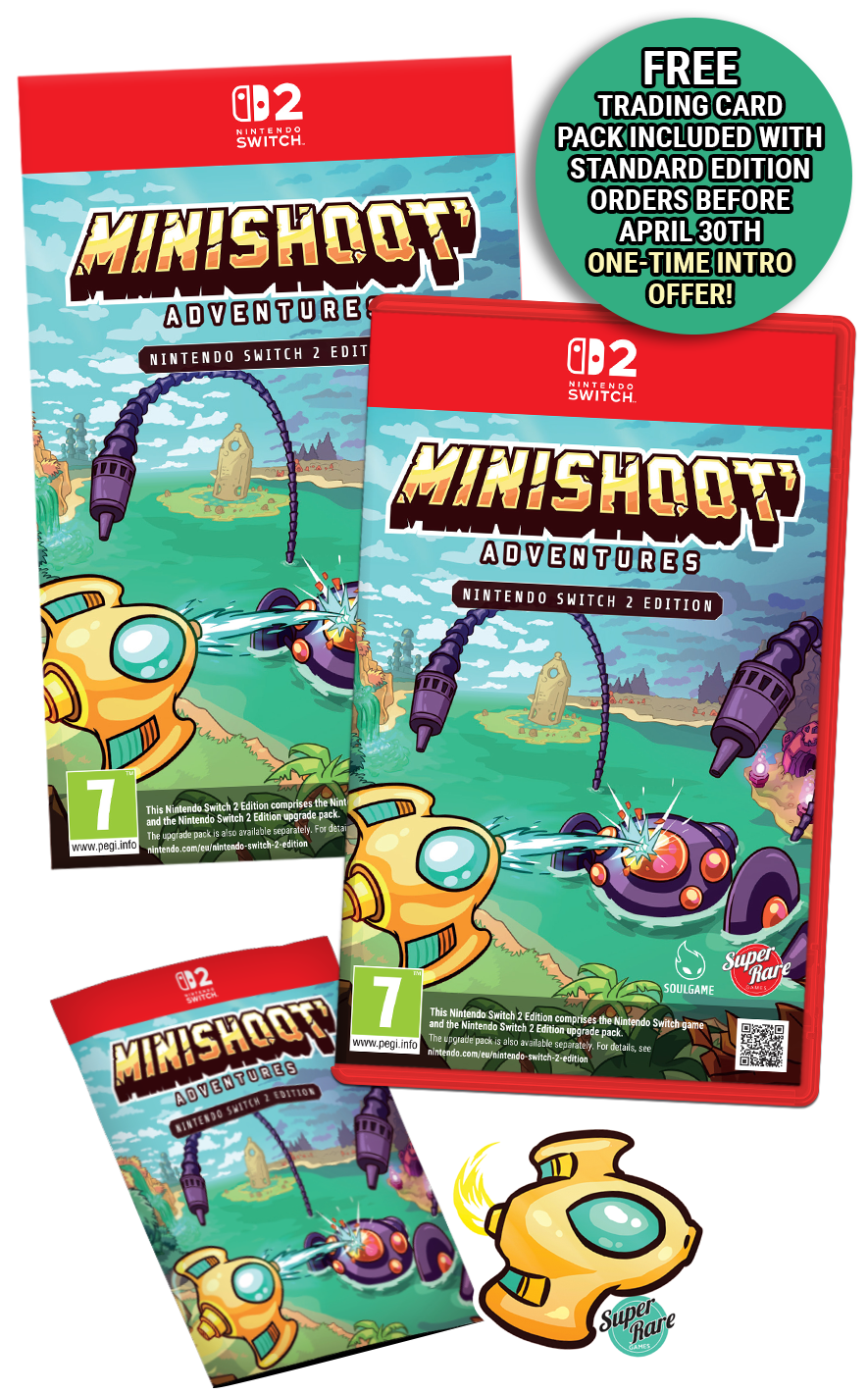 SW2 PB#01: Minishoot' Adventures (Switch 2 Edition) & Game #02 (Switch 2)