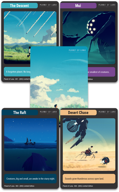 TC#131: Planet of Lana - Trading Card Booster Pack