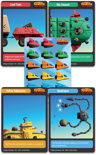 TC#157: Platypus Reclayed - Trading Card Booster Pack