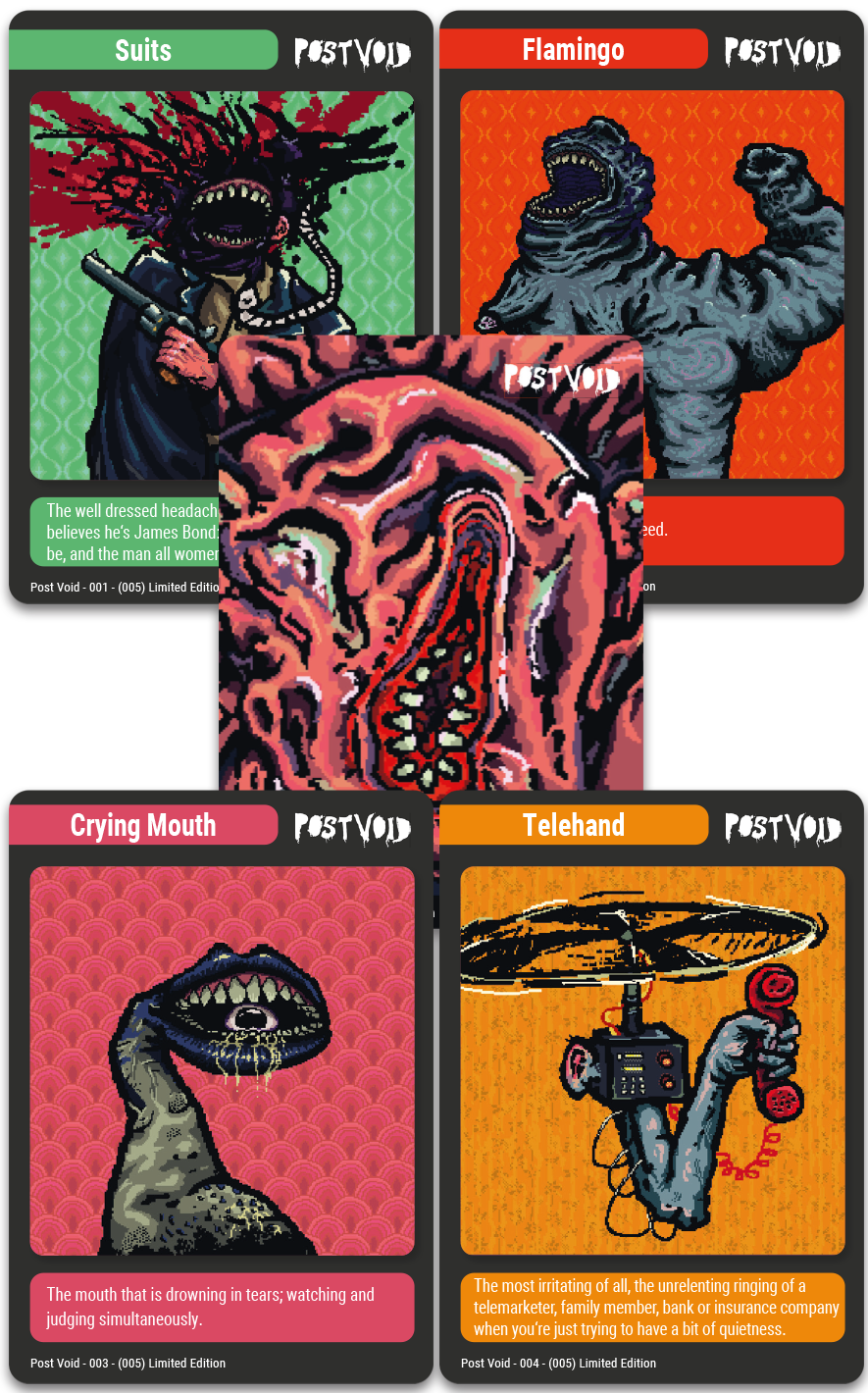 TC#96: POST VOID - Trading Card Booster Pack