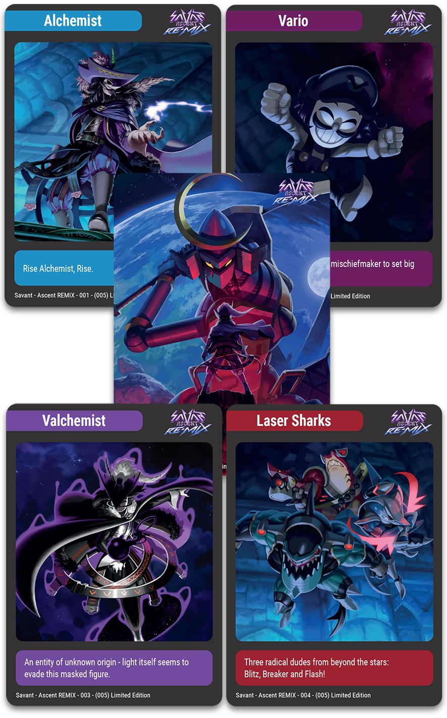 TC#153: Savant - Ascent REMIX - Trading Card Booster Pack