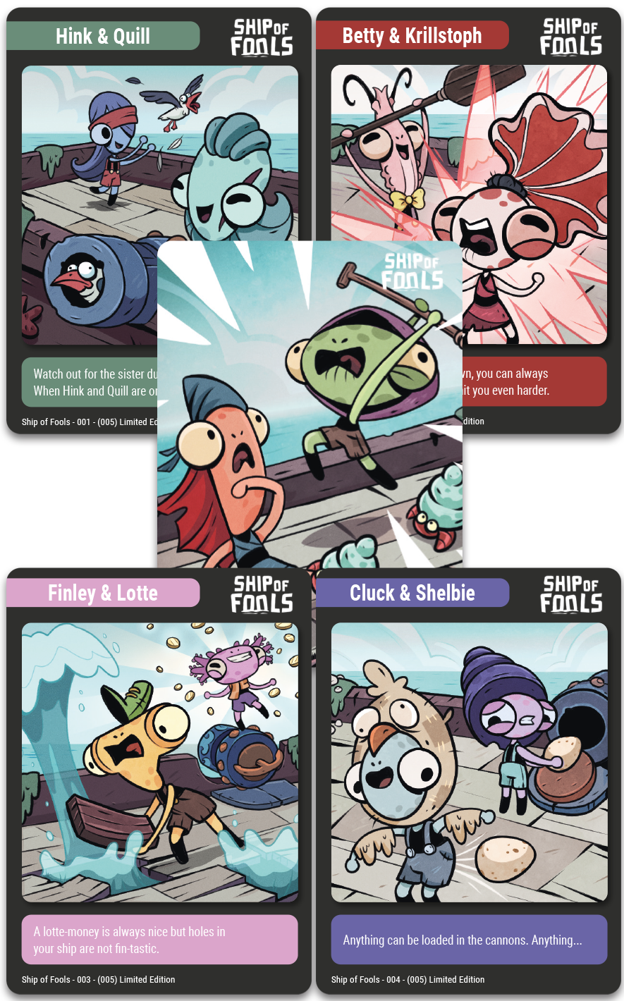 TC#104: Ship of Fools - Trading Card Booster Pack