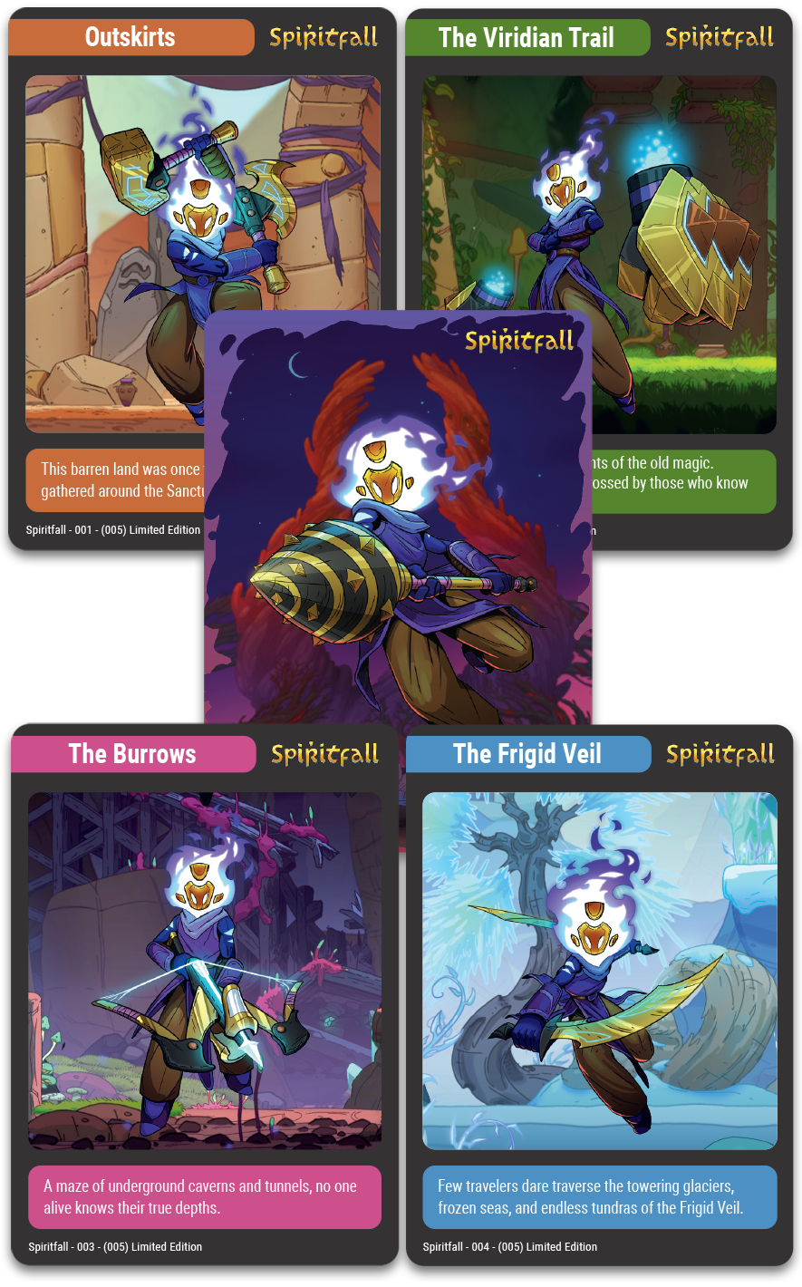 TC#140: Spiritfall - Trading Card Booster Pack