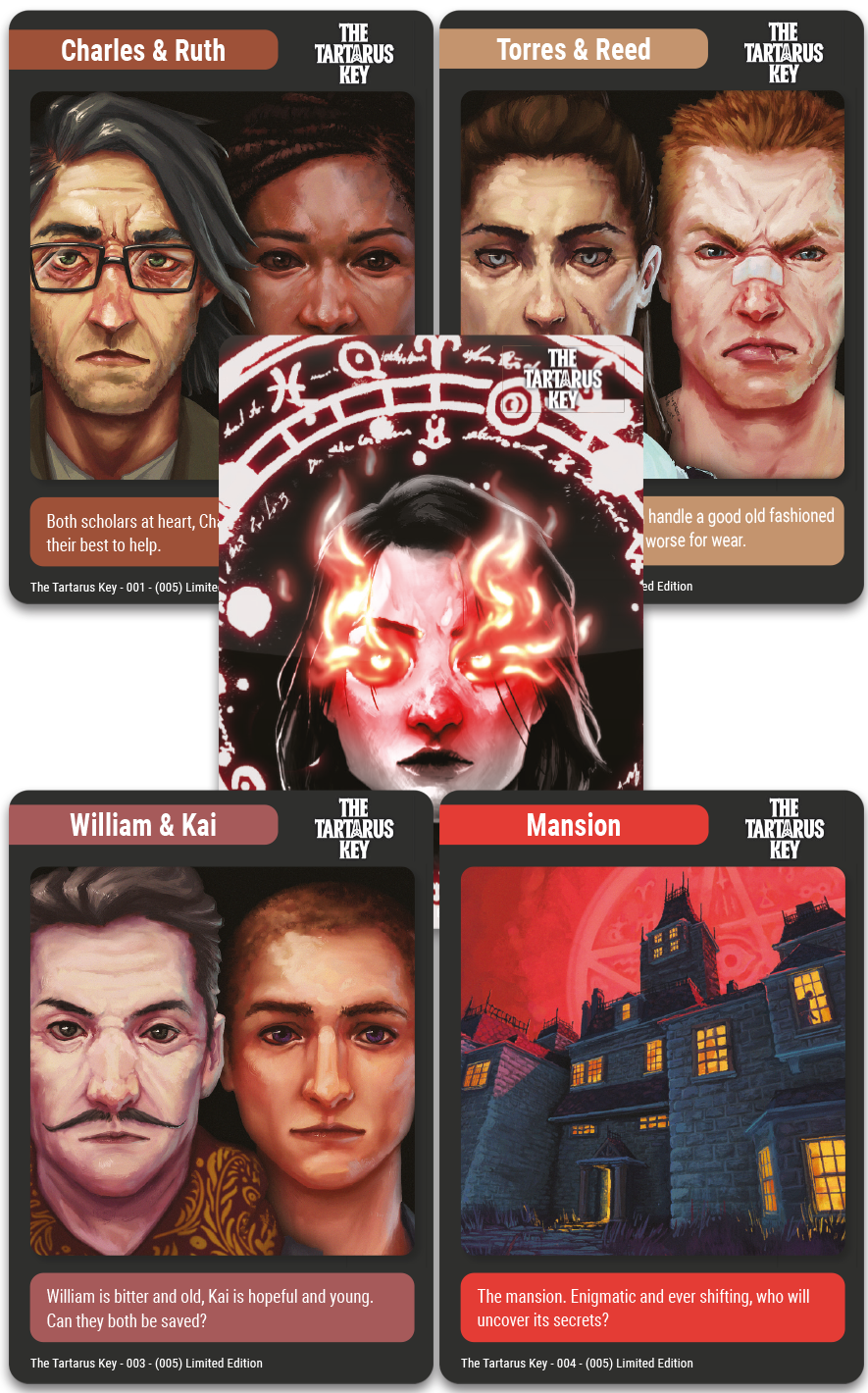 TC#99: The Tartarus Key - Trading Card Booster Pack