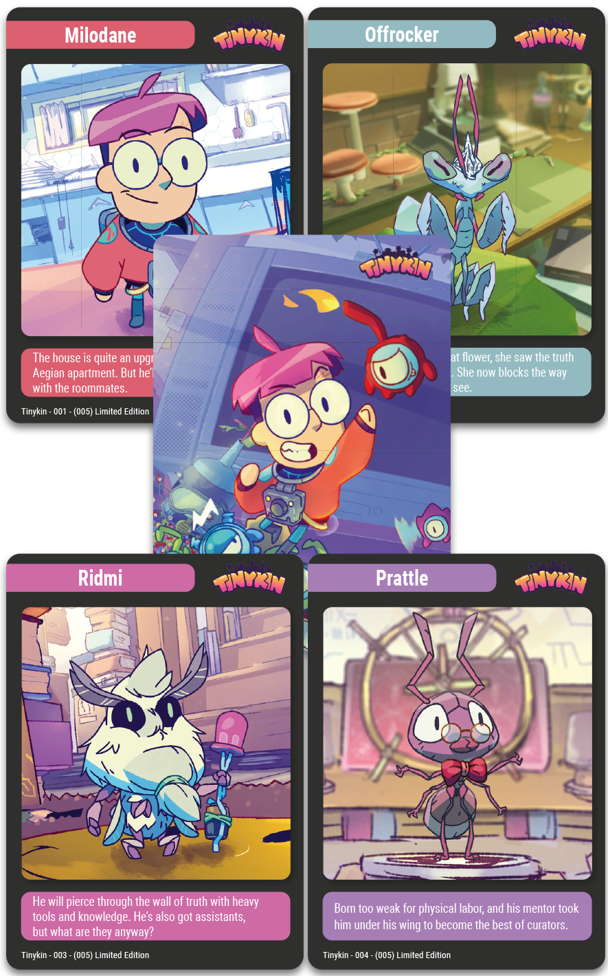 TC#102: Tinykin - Trading Card Booster Pack