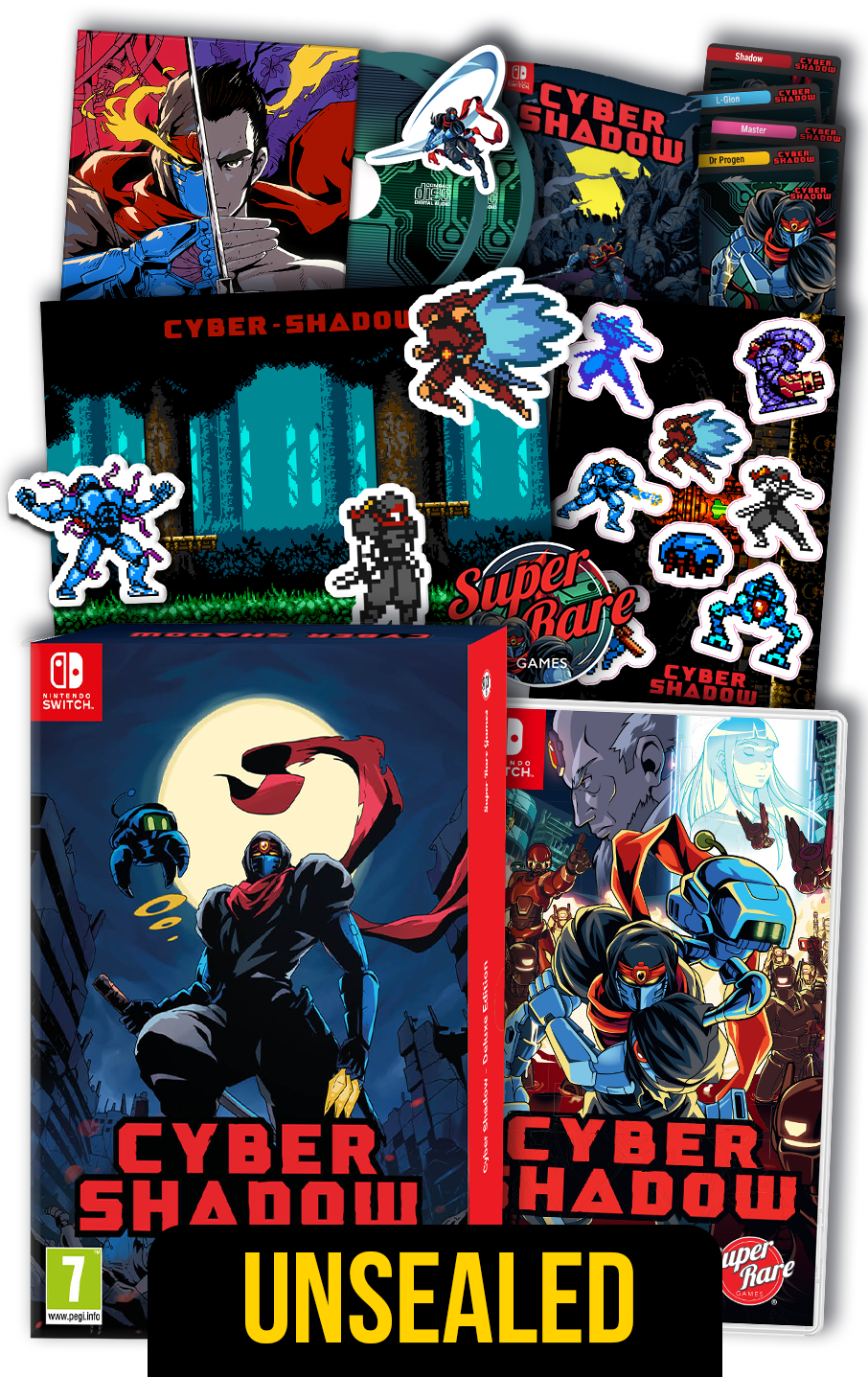 UNSEALED [Deluxe Edition] DE#4: Cyber Shadow (Switch) &n