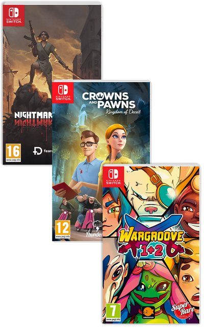 PB#33: Nightmare Reaper, Crowns and Pawns, Wargroove 1+2 (Switch)