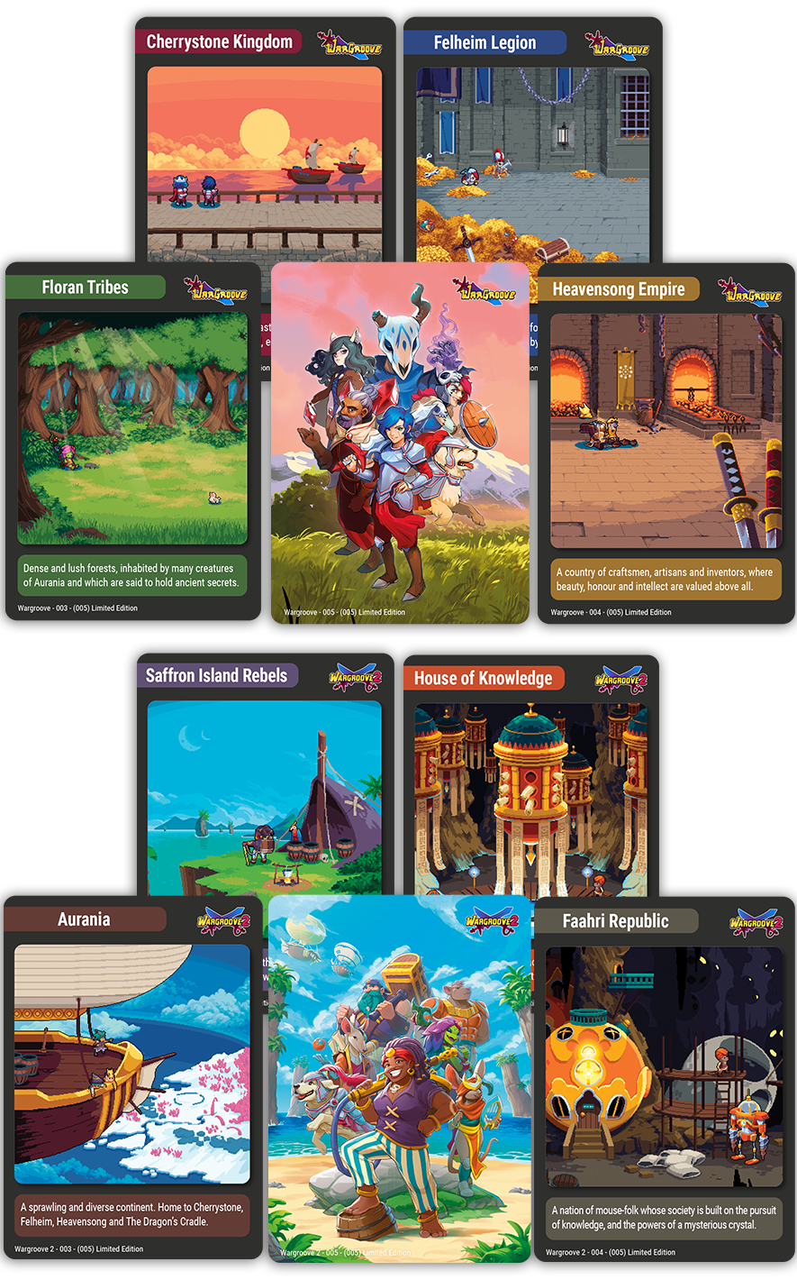 TC#112: Wargroove 1 + 2 - Trading Card Booster Pack