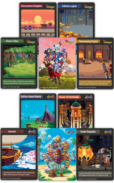 TC#112: Wargroove 1 + 2 - Trading Card Booster Pack