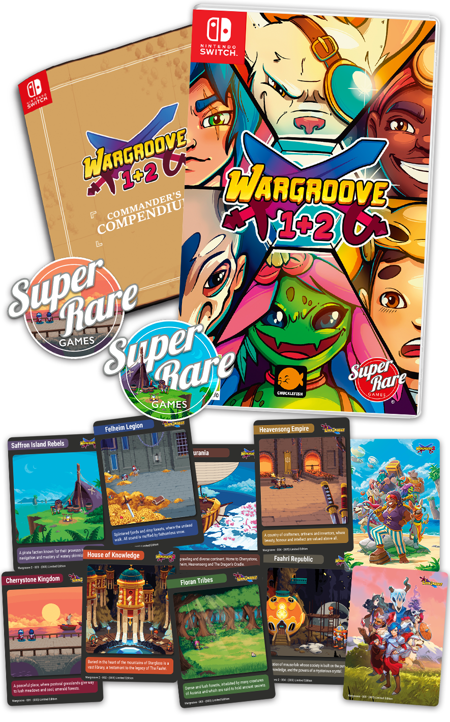 SRG#112: Wargroove 1 + 2 (Switch)