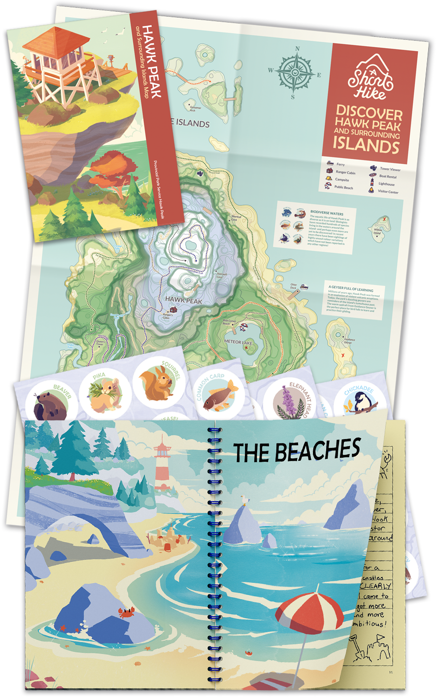 GB#74: A Short Hike Guidebook Bundle