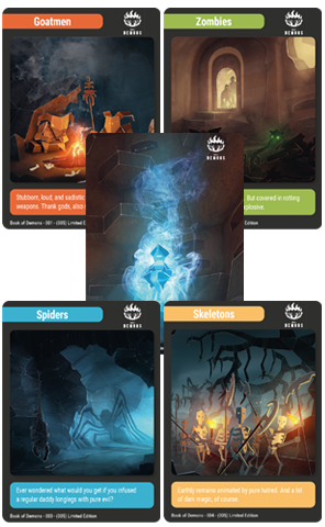 TC#64: Book of Demons - Trading Card Booster Pack