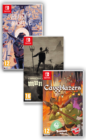 PB#17: Heaven's Machine, Mundaun and Caveblazers (Switch)
