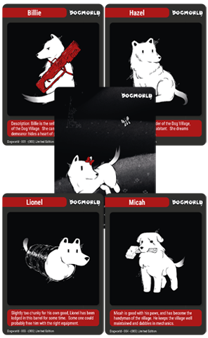 TC#59: Dogworld - Trading Card Booster Pack