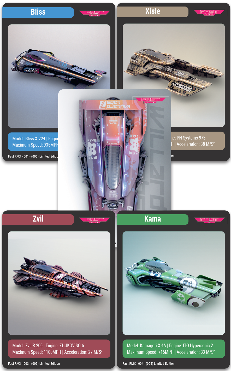 TC#78: Fast RMX - Trading Card Booster Pack