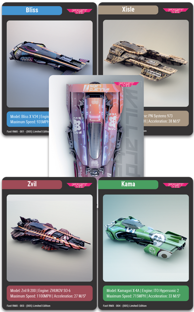 TC#78: Fast RMX - Trading Card Booster Pack
