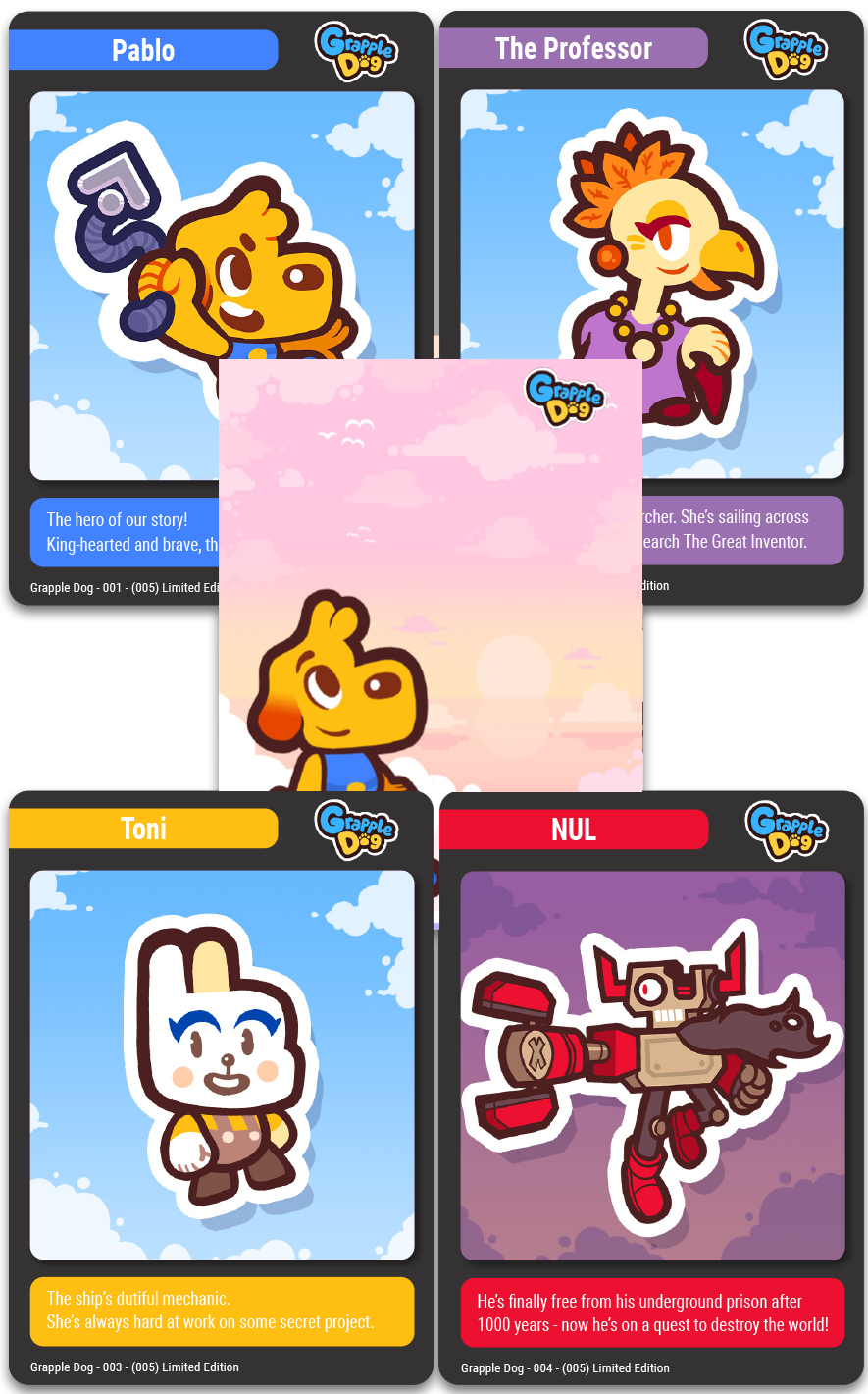 TC#79: Grapple Dog - Trading Card Booster Pack