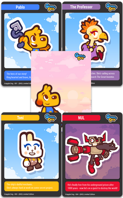 TC#79: Grapple Dog - Trading Card Booster Pack