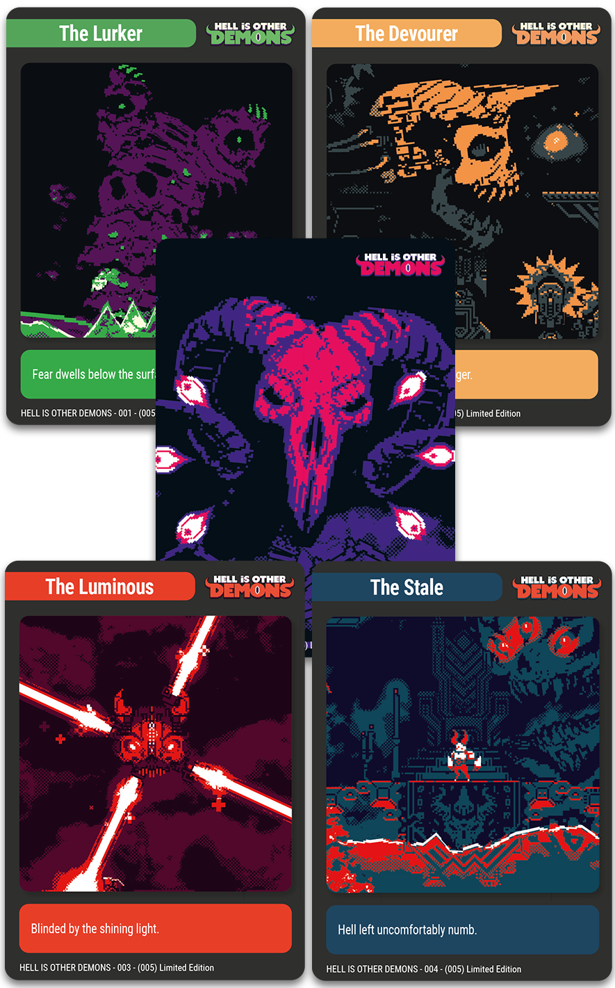 TC#83: Hell is Other Demons - Trading Card Booster Pack