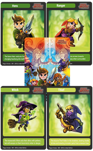 TC#69: Rogue Heroes - Trading Card Booster Pack
