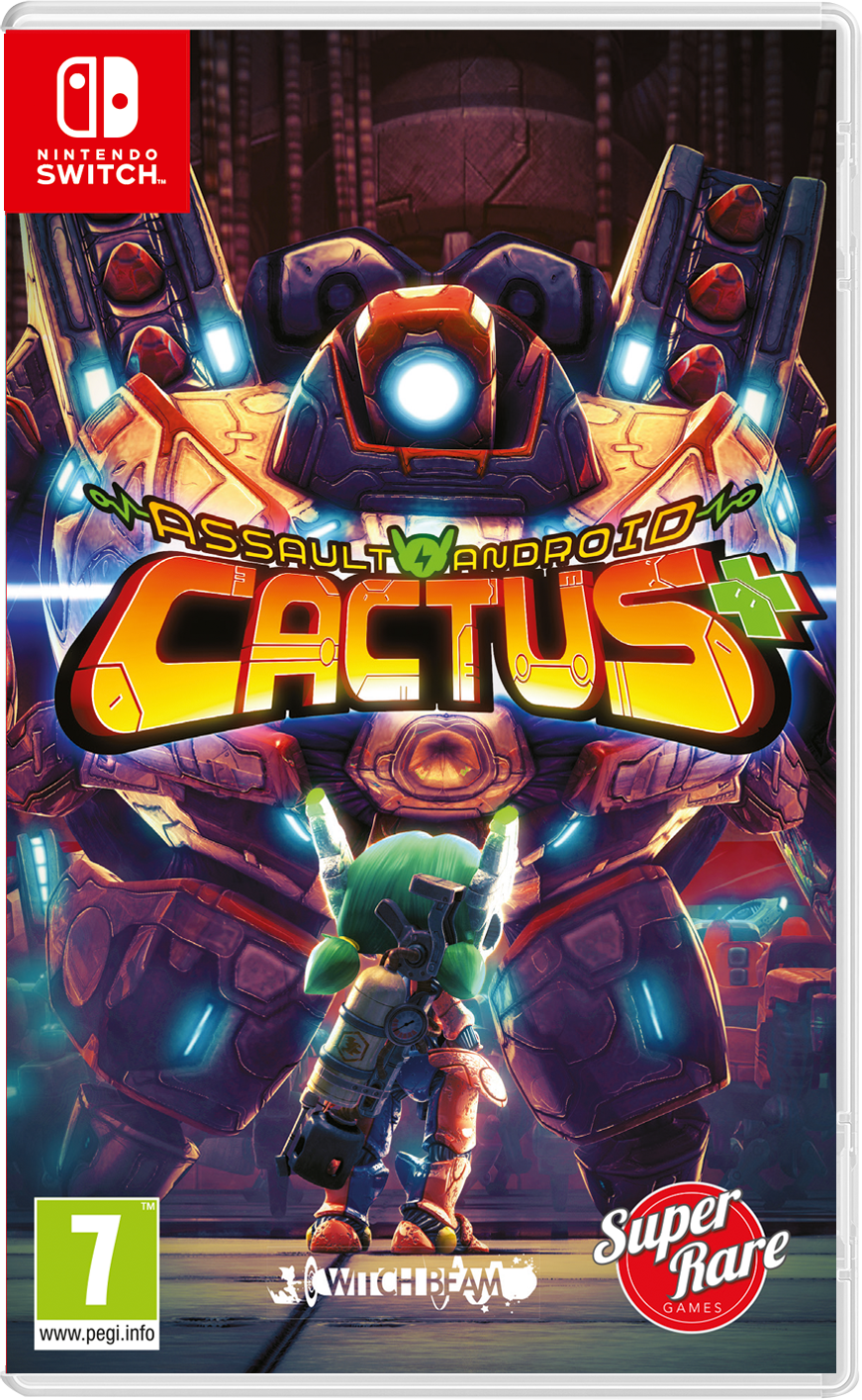 SRG 28 Assault Android Cactus Switch Super Rare Games