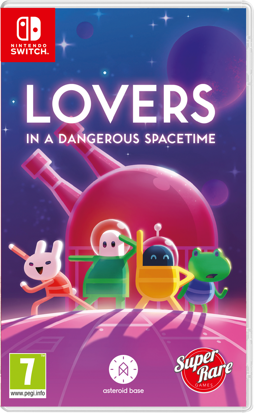 Lovers in a dangerous spacetime deals switch