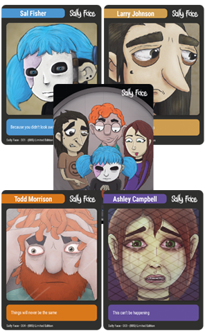 TC#65: Sally Face - Trading Card Booster Pack