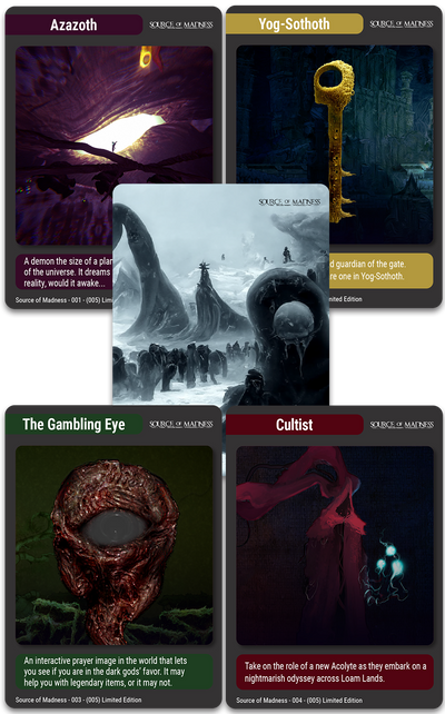 TC#82: Source of Madness - Trading Card Booster Pack