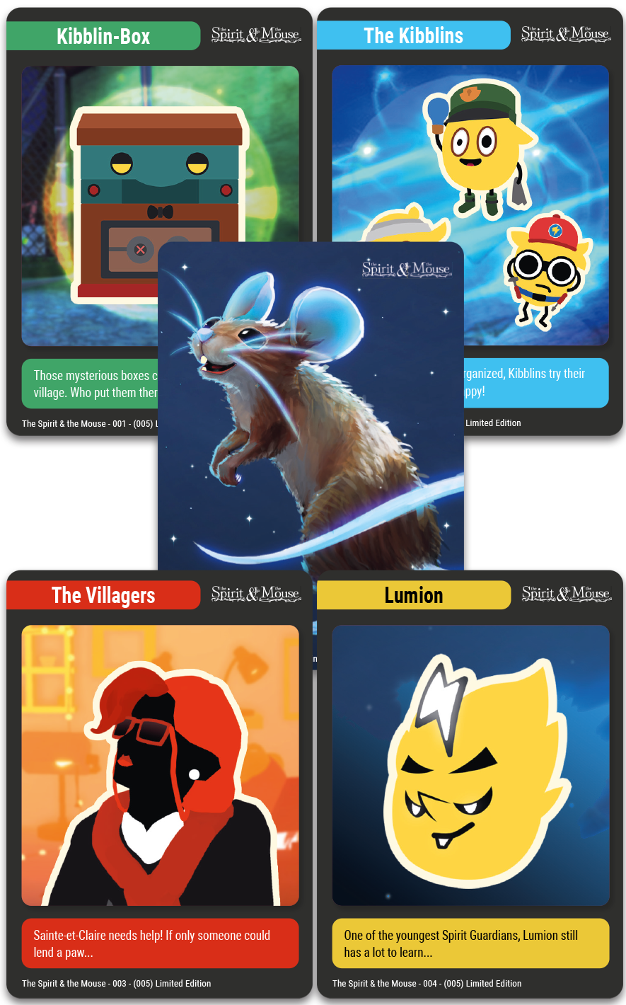 TC#89: Spirit & The Mouse - Trading Card Booster Pack