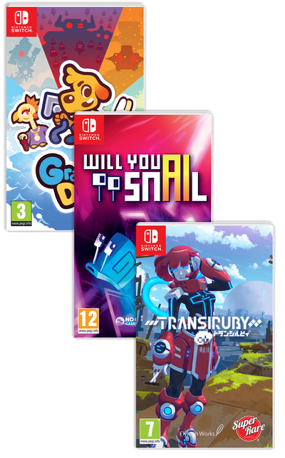 PB#23: Grapple Dog, Will You Snail?, Transiruby (Switch)