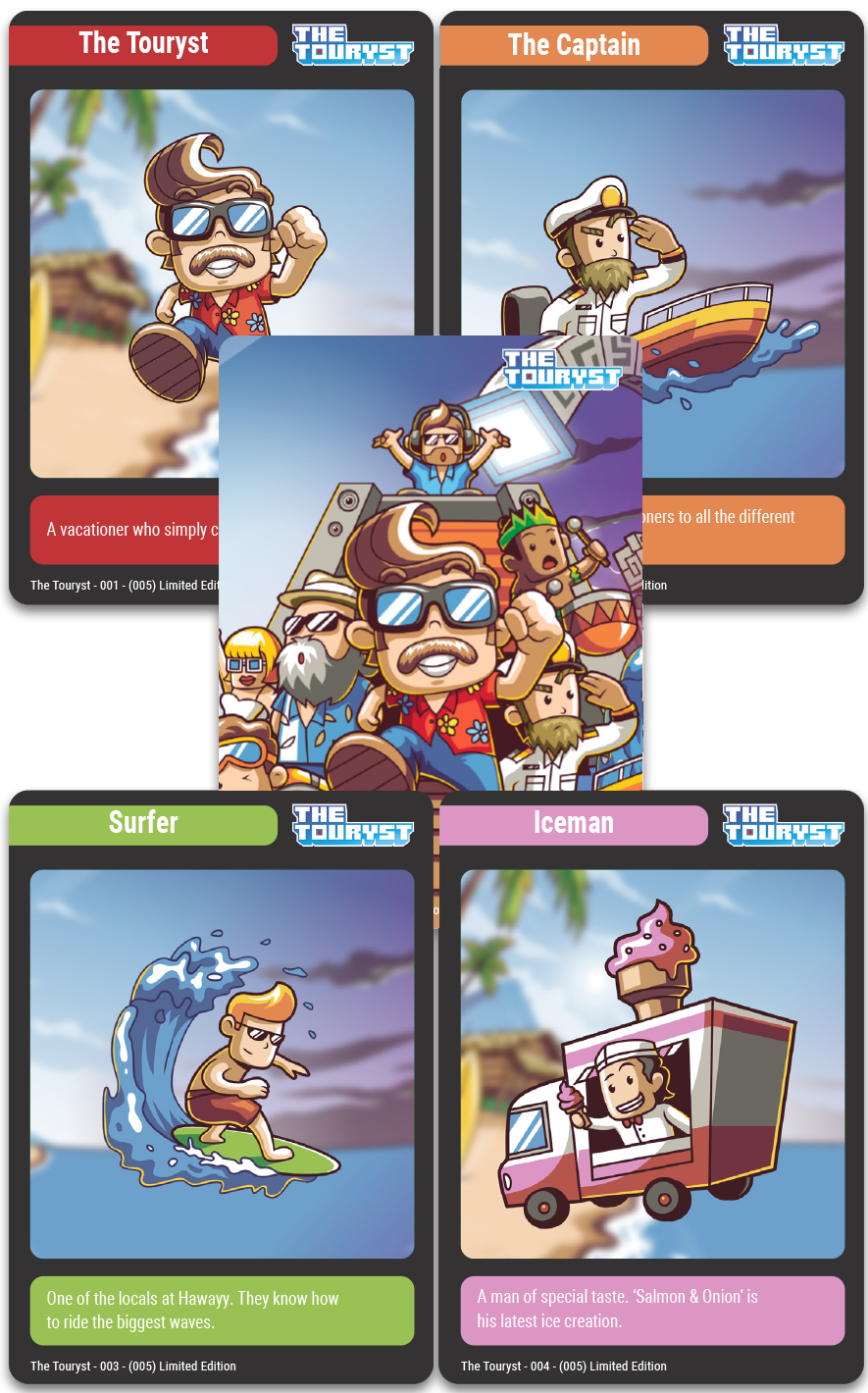 TC#77: The Touryst - Trading Card Booster Pack
