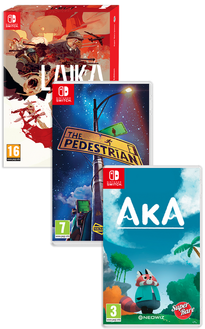 [Deluxe Edition] PB#41: Laika: Aged Through Blood, The Pedestrian, Aka (Switch)