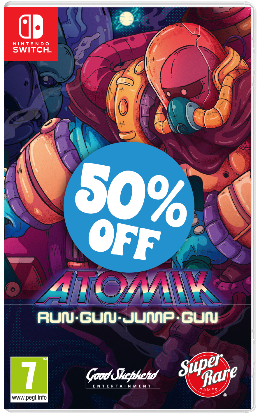 SRG#87: Atomik: RunGunJumpGun (Switch)