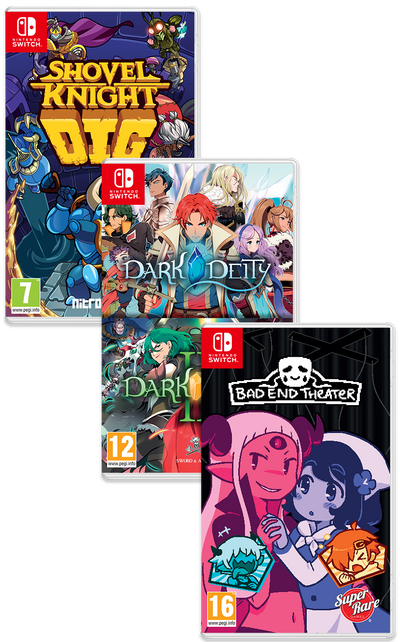 PB#45: Shovel Knight Dig, Dark Deity 1 & 2, Bad End Theater (Switch)