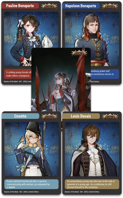 TC#142: Banner of the Maid - Trading Card Booster Pack