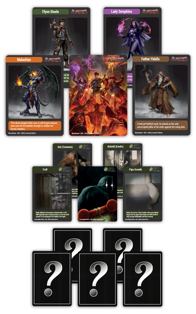 MTC#47: Home Safety Hotline, Bloodshed, Game #157 - Trading Card Bundle